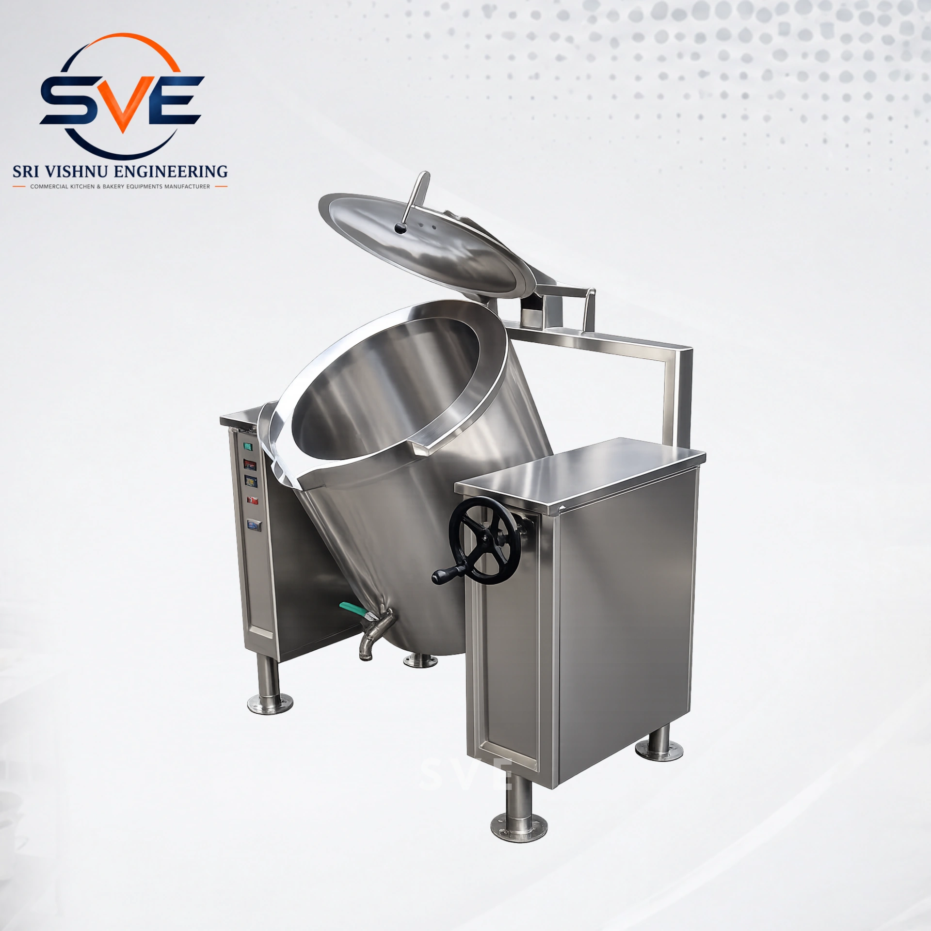 Commercial Tilting Rice Steamer