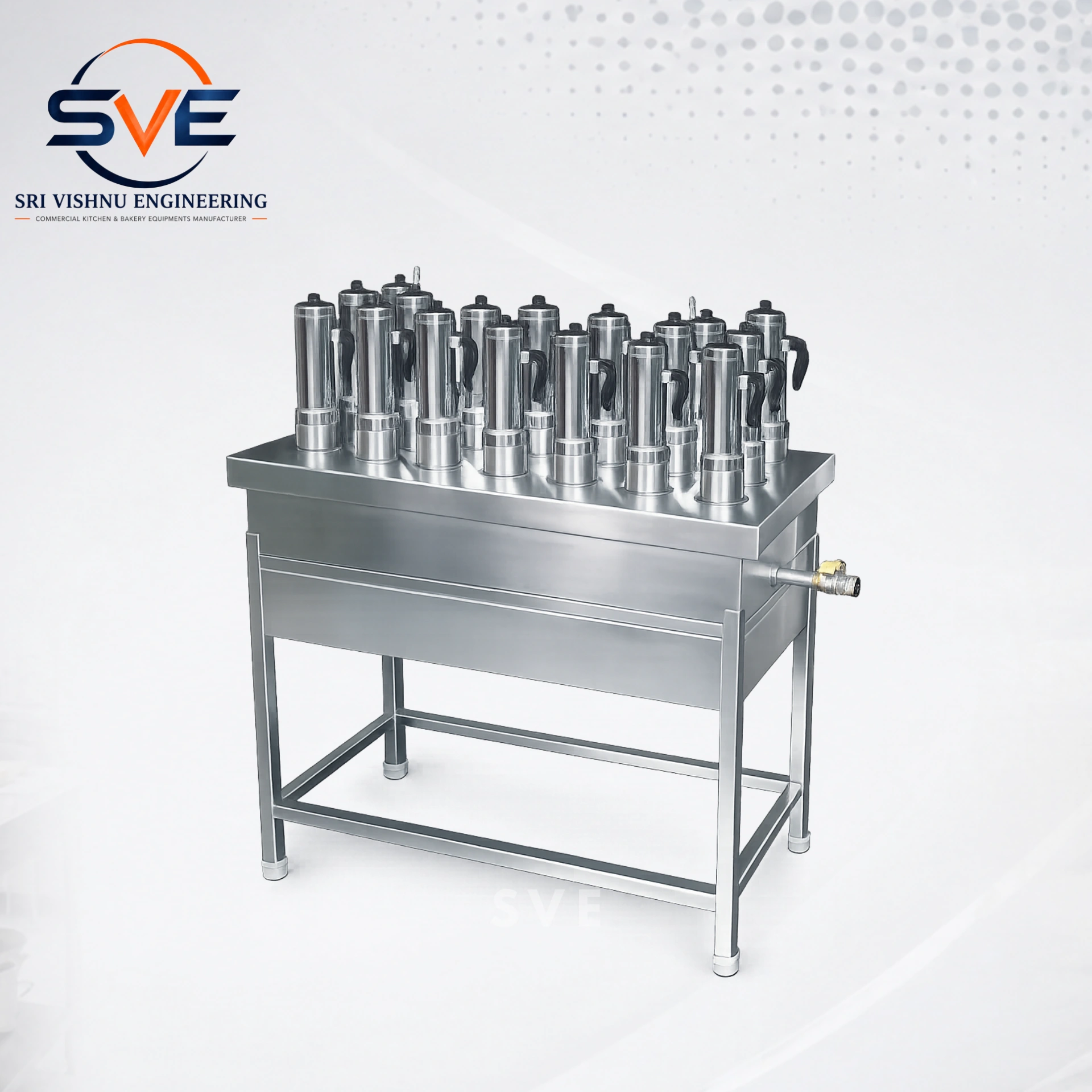 Commercial Round Puttu Steamer