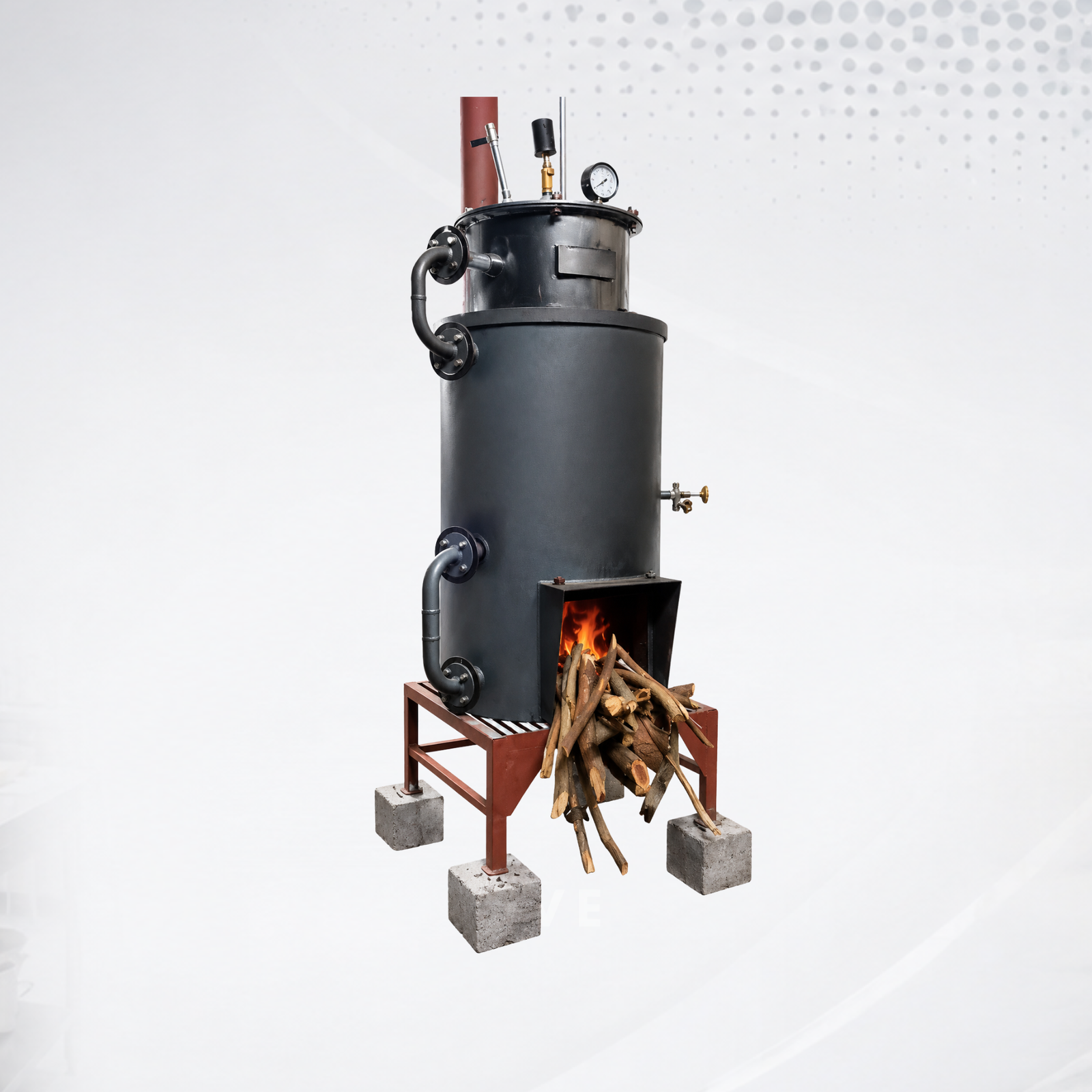 Firewood Steam Generator